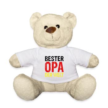 Bester Opa Der Welt - Teddy - Weiß - Vorne