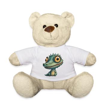 Drôle de crocodile - Nounours - blanc - Devant