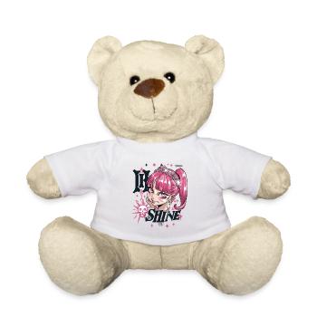 Les diamants, les rubis et l’éclat de la princesse de l’anime - Nounours - blanc - Devant