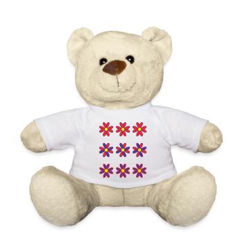 SCHÖNEN MUTTERTAG. MAMA. MUTTERTAG - Teddy - Weiß - Vorne
