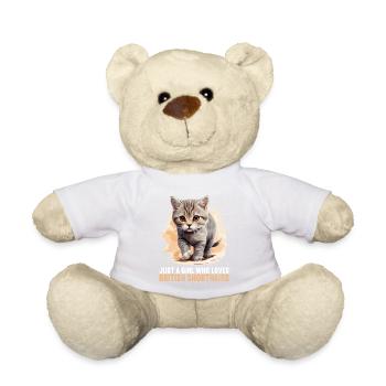 Chat Chats British Shorthair British Shorthair - Nounours - blanc - Devant