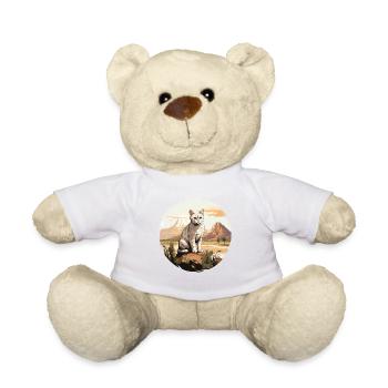 Burmilla Chaton Burmilla Chat - Nounours - blanc - Devant