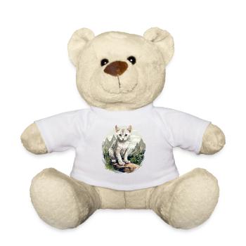 Burmilla Chaton Burmilla Chat - Nounours - blanc - Devant