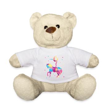 Voltigieren Volti Pferde Mädchen Pferd Voltigier - Teddy - Weiß - Vorne