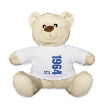 60e anniversaire - Nounours - blanc - Devant