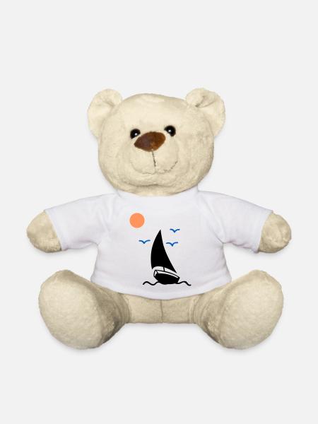 segelboot 02 - Teddy - Weiß