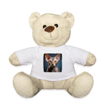 Devon Rex Kitten Devon Rex Cat - Teddy Bear - white - Front