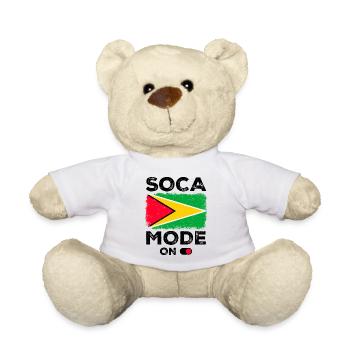 Soca Dance Guyane - Nounours - blanc - Devant