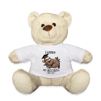 Schulabschluss 2024 - Teddy - Weiß - Vorne