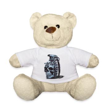 Design der Skelettgranate - Teddy - Weiß - Vorne