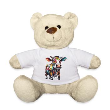 Robot animal / IA / Animaux mécanisés / Bande dessinée - Nounours - blanc - Devant