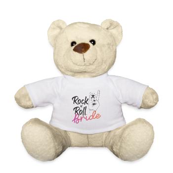 Rock 'n' Roll Bride - Teddy Bear - white - Front
