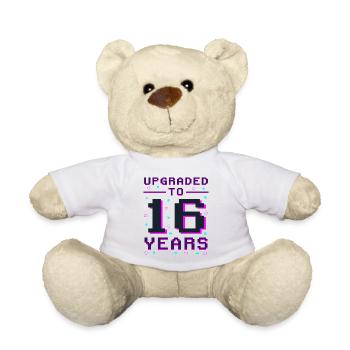 Sweet 16: Retro Gaming Legende - Teddy - Weiß - Vorne