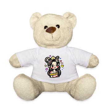 Tu es ma très chère princesse - Nounours - blanc - Devant