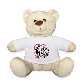 Muttertag Meine mutter ist die beste - Teddy - Weiß - Vorne