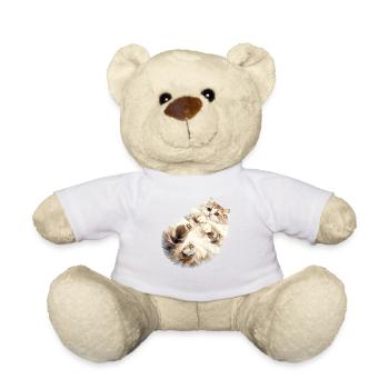 Ragamuffin Chaton Ragamuffin Chat - Nounours - blanc - Devant