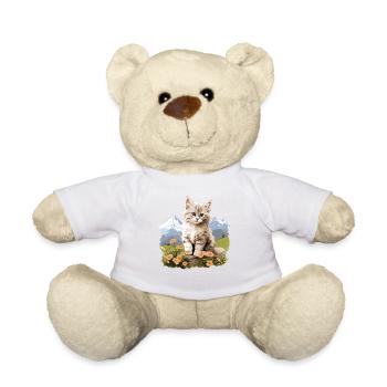 Ragamuffin Chaton Ragamuffin Chat - Nounours - blanc - Devant