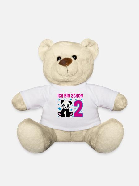 Panda Wunder - Zwei Jahre Glück - Teddy - Weiß
