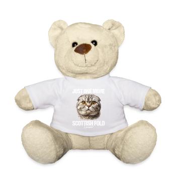 Scottish Fold Kitten Scottish Fold chat - Nounours - blanc - Devant
