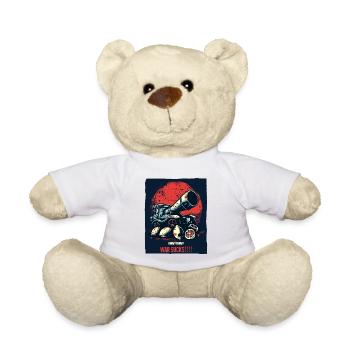 Großer Knall mit Zitronen, Krieg ist Mist - Teddy - Weiß - Vorne