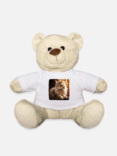 Siberian Cat Sibirische Katze - Teddy - Weiß