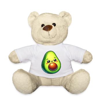 Avocat - Nounours - blanc - Devant