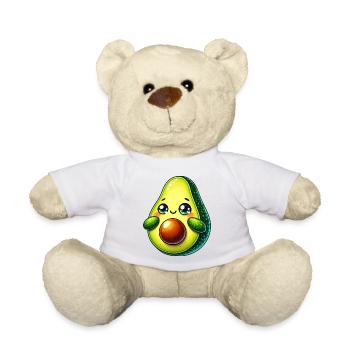 Avocat - Nounours - blanc - Devant