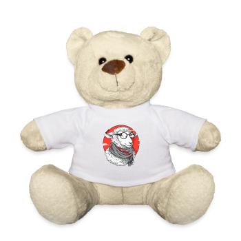Das schlaue Schaf - Teddy - Weiß - Vorne