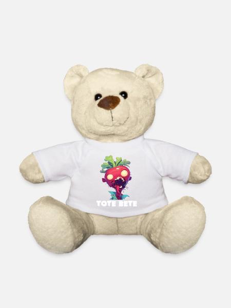 Halloween Rote Bete Tote Beete Tote Bete - Teddy - Weiß