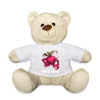 Halloween Rote Bete Tote Beete Tote Bete - Teddy - Weiß - Vorne