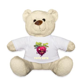 Halloween Rote Bete Tote Beete Tote Bete - Teddy - Weiß - Vorne