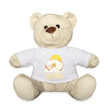 Official Sheep Shirt Official Sleep Shirt - Teddy Bear - white - Front