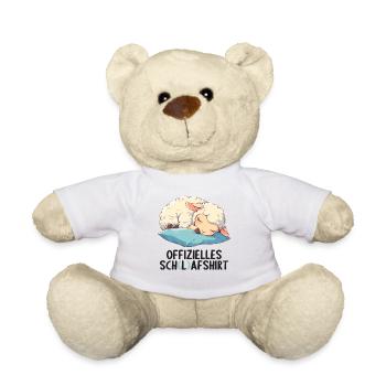 Official Sheep Shirt Official Sleep Shirt - Teddy Bear - white - Front
