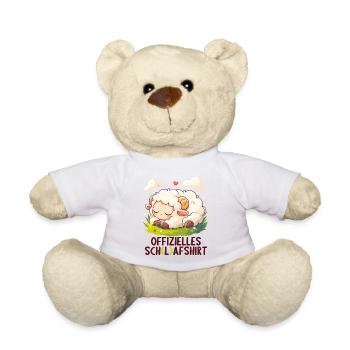 Official Sheep Shirt Official Sleep Shirt - Teddy Bear - white - Front