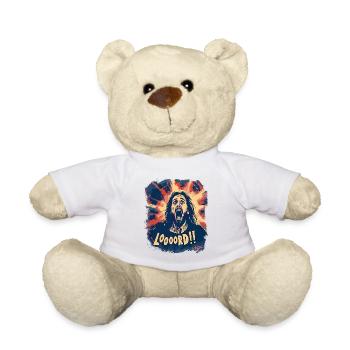 Jésus invoque le Seigneur, ô Seigneur Dieu ! - Nounours - blanc - Devant