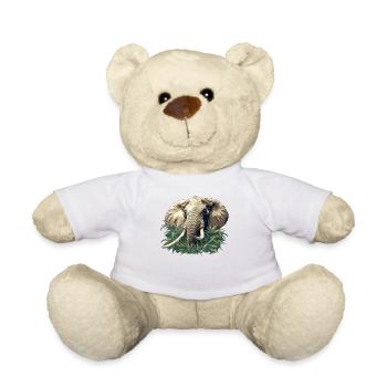 Elephant Elephant - Teddy Bear - white - Front