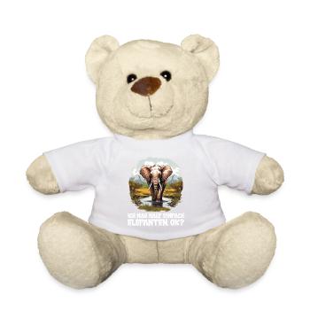 Éléphant Éléphant - Nounours - blanc - Devant