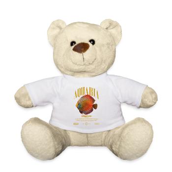 Diskus-Buntbarsch Fish Keeper Moderne Streetwear - Teddy - Weiß - Vorne