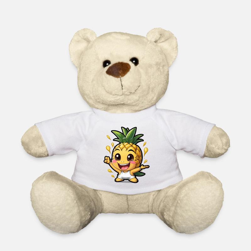 Lustige Baby Ananas - Teddy - Weiß