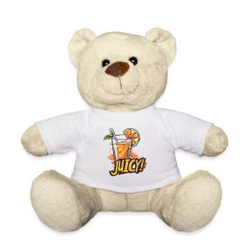 Juice is juicy - Teddy Bear - white - Front