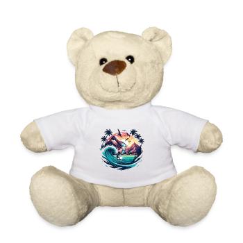 Sunset Surf Aventure Wing Foil Nature Lover - Nounours - blanc - Devant