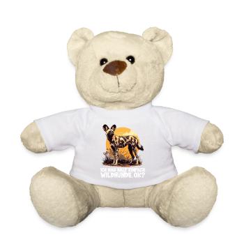Wild Dogs Wild Dog - Teddy Bear - white - Front