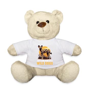 Wild Dogs Wild Dog - Teddy Bear - white - Front