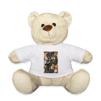 Combattant d’aventure fort et cool - Nounours - blanc - Devant