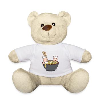 Kawaii Japan Schaf Ramen - Teddy - Weiß - Vorne