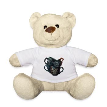 MUG COFFEE, NO TALKIE BEFORE COFFEE - Teddy Bear - white - Front