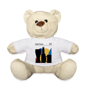 bauhaus minimalismus bier Bierfalsche - Teddy - Weiß - Vorne