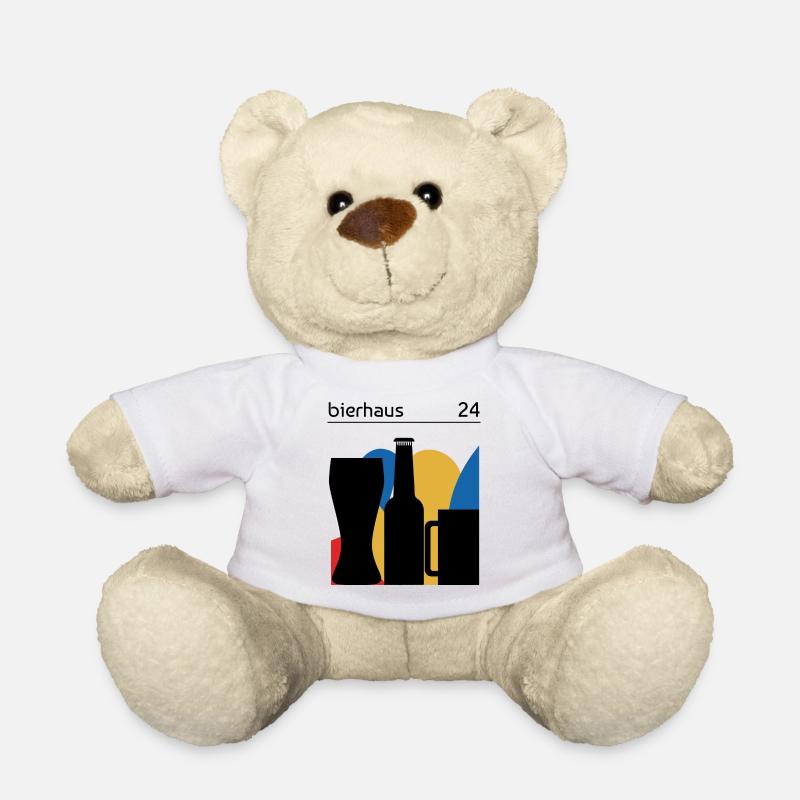bauhaus minimalism beer beer forge - Teddy Bear - white