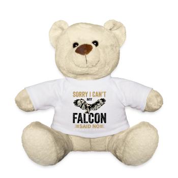 Dicton de Faucon Fauconnier - Nounours - blanc - Devant