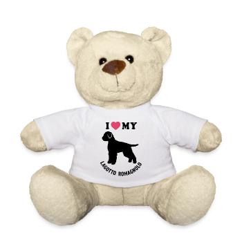 I love my Lagotto romagnolo - Teddy Bear - white - Front